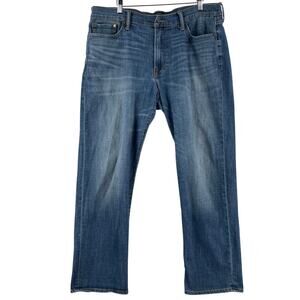 Lucky Brand Mens 363 Vintage Straight Jeans 36x30 Medium Wash Blue Stretch